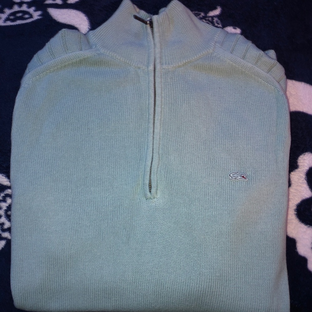 Quarter zip sweater